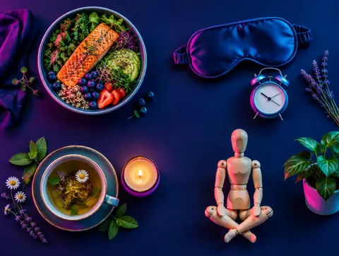 Nutrición, sueño, manejo del estrés y postura